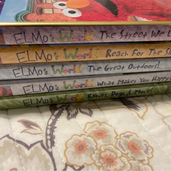 Sesame Street Elmo’s World Lot Of‎ 5 Elmo For Kids & Learning DVDs Mixed Bundle - Picture 1 of 13